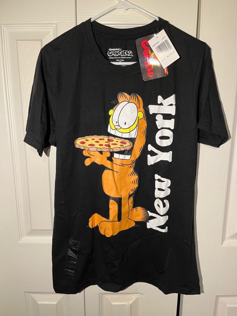 Garfield New York Black Short Sleeve Tee